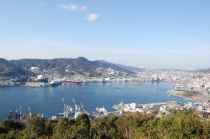 2012.12.20 長崎港の景観（大浦側より）