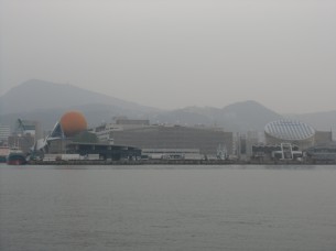 2014.2.28 長崎市内「PM2.5]の影響