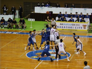 2014.10.22 少年男子バスケット決勝（福岡対茨木）