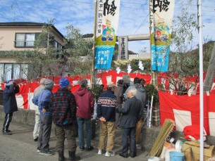 2015.1.18 丸木自治会「恵比須祭り」