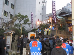 2016.2.3 釛山恵美須神社 節分祭